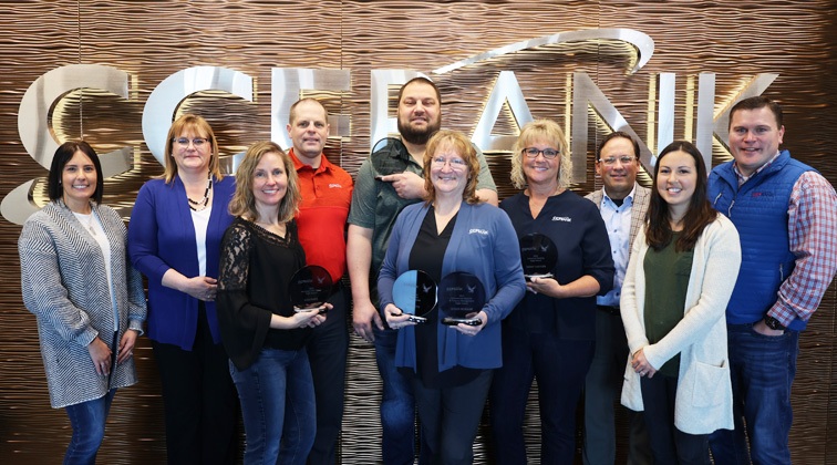 Colleagues Recognized at CCFBank Eagle Awards