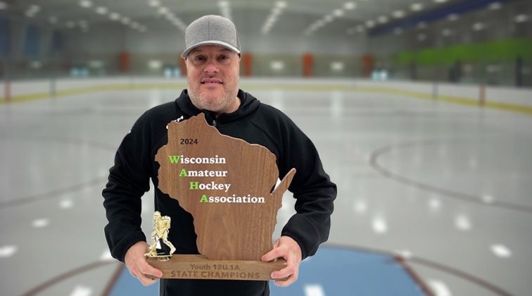 Bob Grinde WI Amateur Hockey Association Award